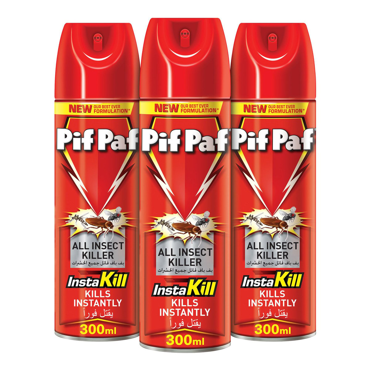 Pif Paf All Insect Killer 3 x 300 ml