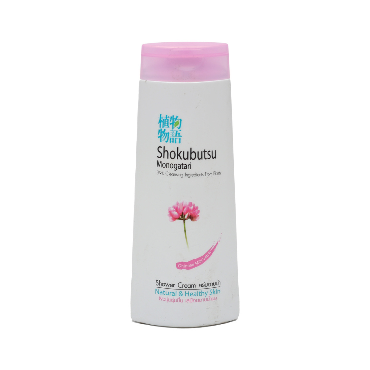 Shokubutsu Natural & Healthy Skin Chinese Milk Vetch Shower Cream 200 ml