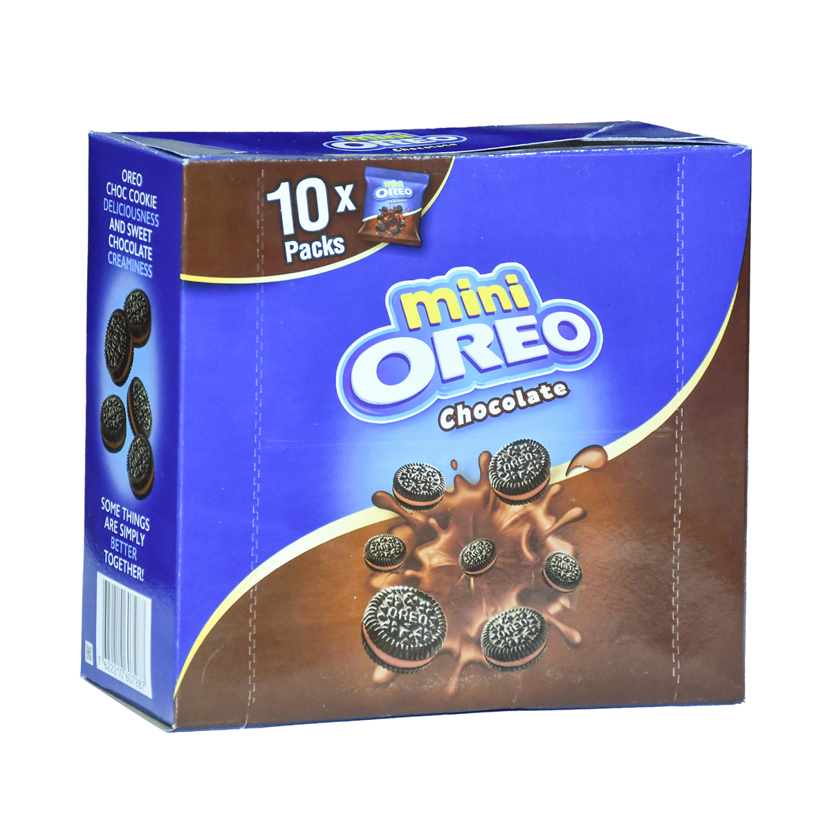 اشتري قم بشراء أوريو ميني كوكيز شوكولاتة 10 × 20.4 جم Online at Best Price من الموقع - من لولو هايبر ماركت Cream Filled Biscuit في الامارات