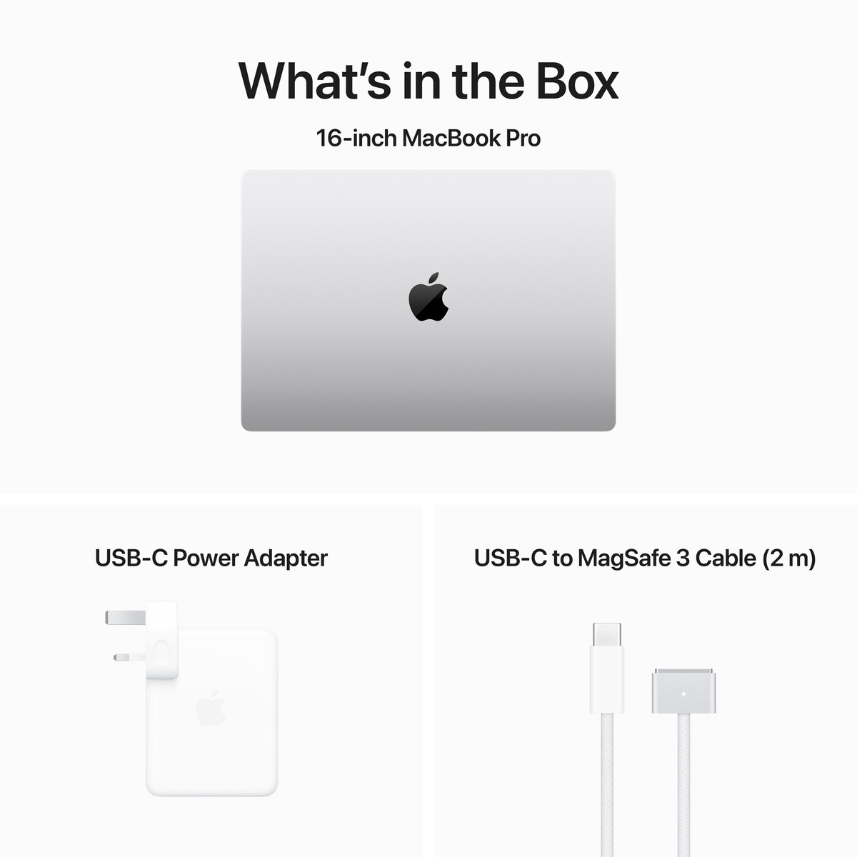 Apple MacBook Pro M3 Pro Chip, 16 inches, 18 GB RAM, 512 GB Storage, Silver, MRW43AB/A