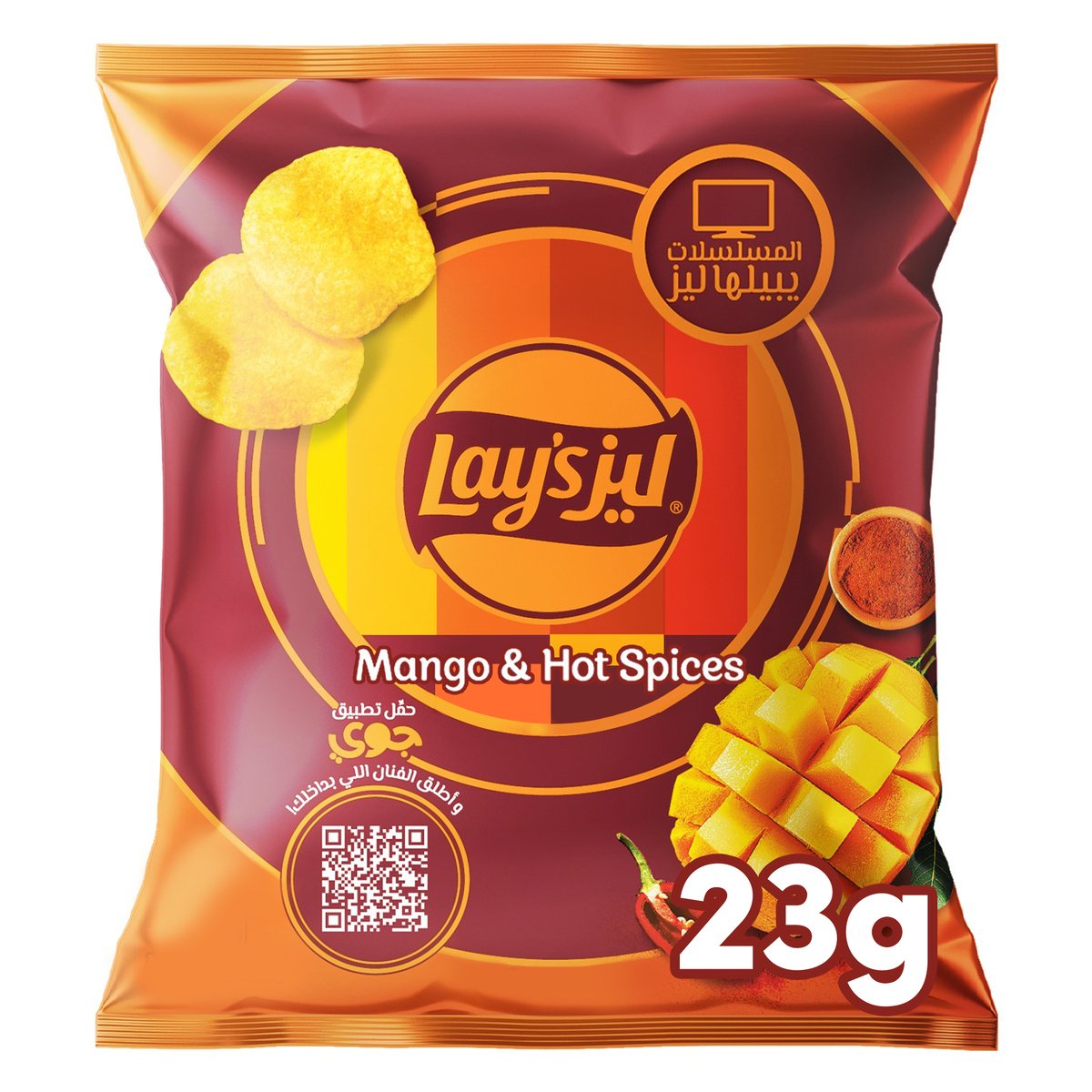 Lay’s Mango & Hot Spices Crispy & Crunchy Snack 23 g