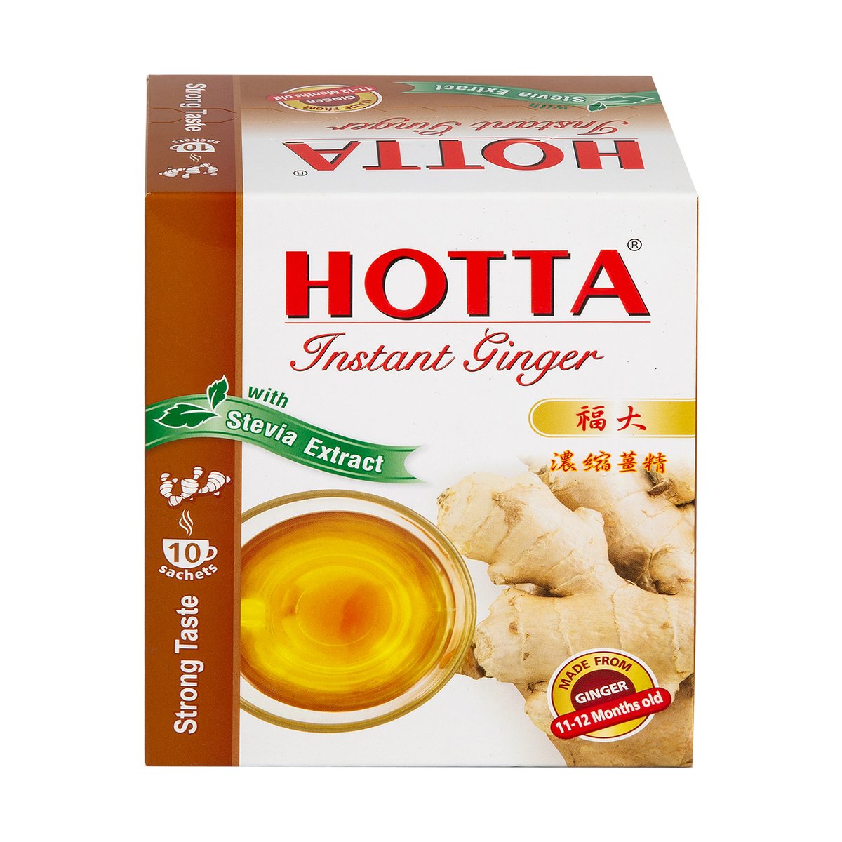 Hotta Instant Ginger Tea Strong Taste 150 g