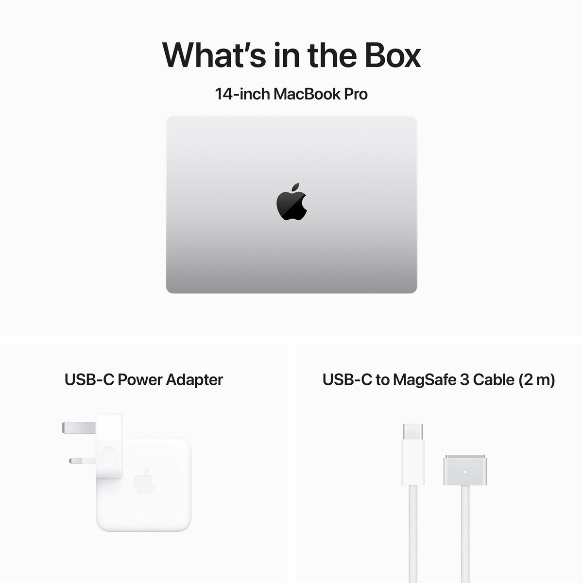 Apple MacBook Pro M3 Pro Chip, 14 inches, 18 GB RAM, 512 GB Storage, Silver, MRX63ZS/A