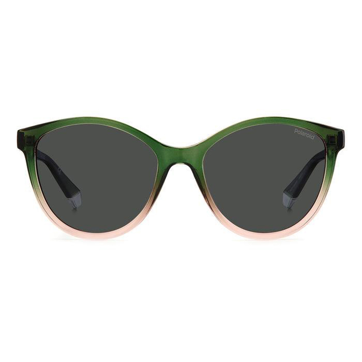Polaroid Women's Round Sunglasses, Black, 4133SX IWB
