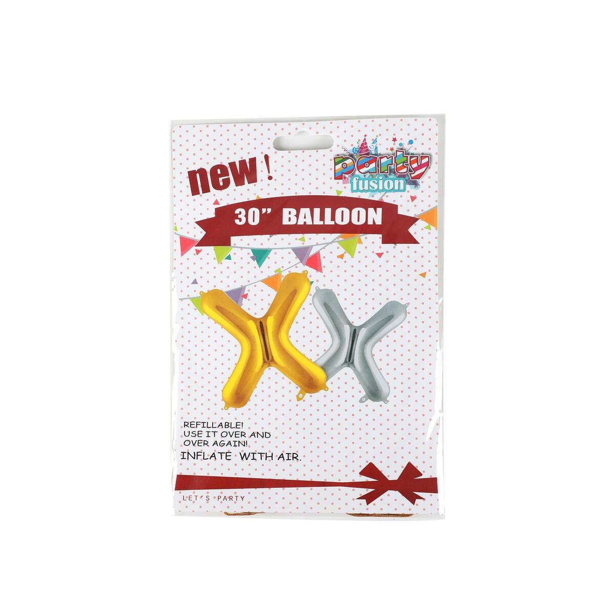 Party Fusion Foil Balloon-X