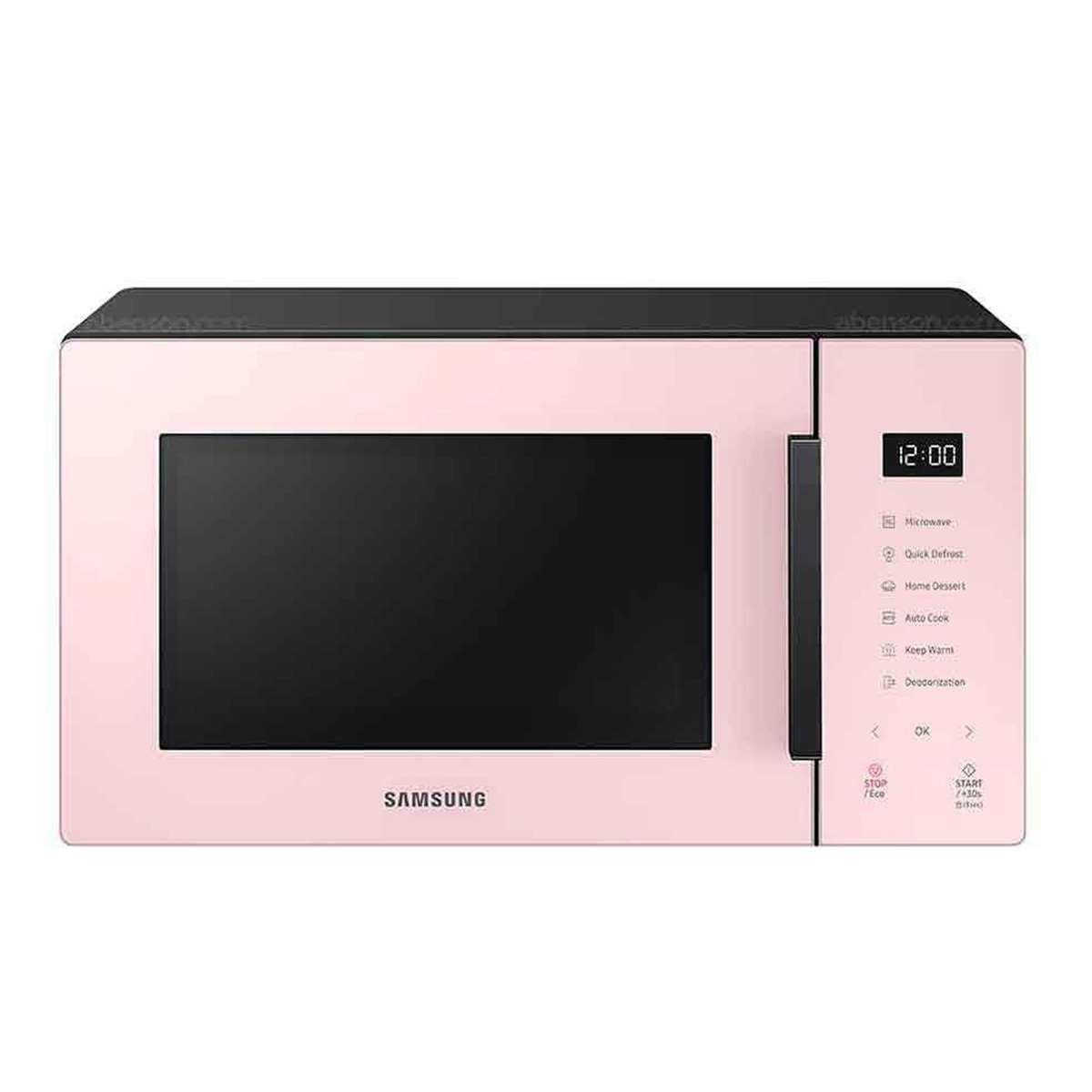 Samsung Bespoke Microwave Oven Solo with Deodorization, 23 L, Pink, MS23T5018AP/SG