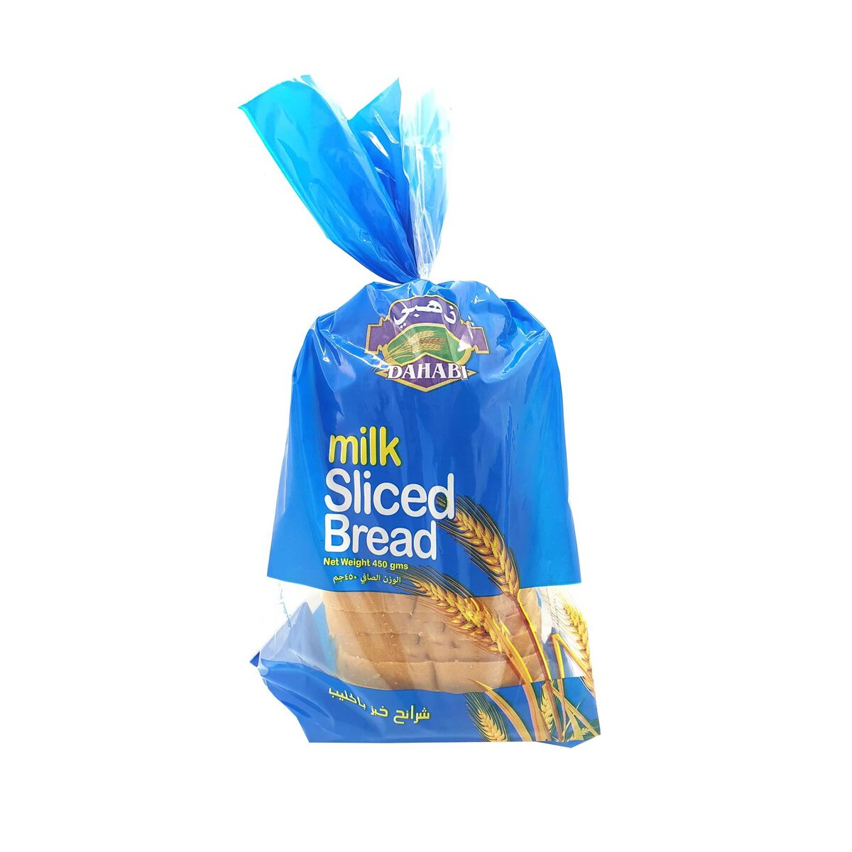Dahabi Milk Sliced Bread Medium 450 g