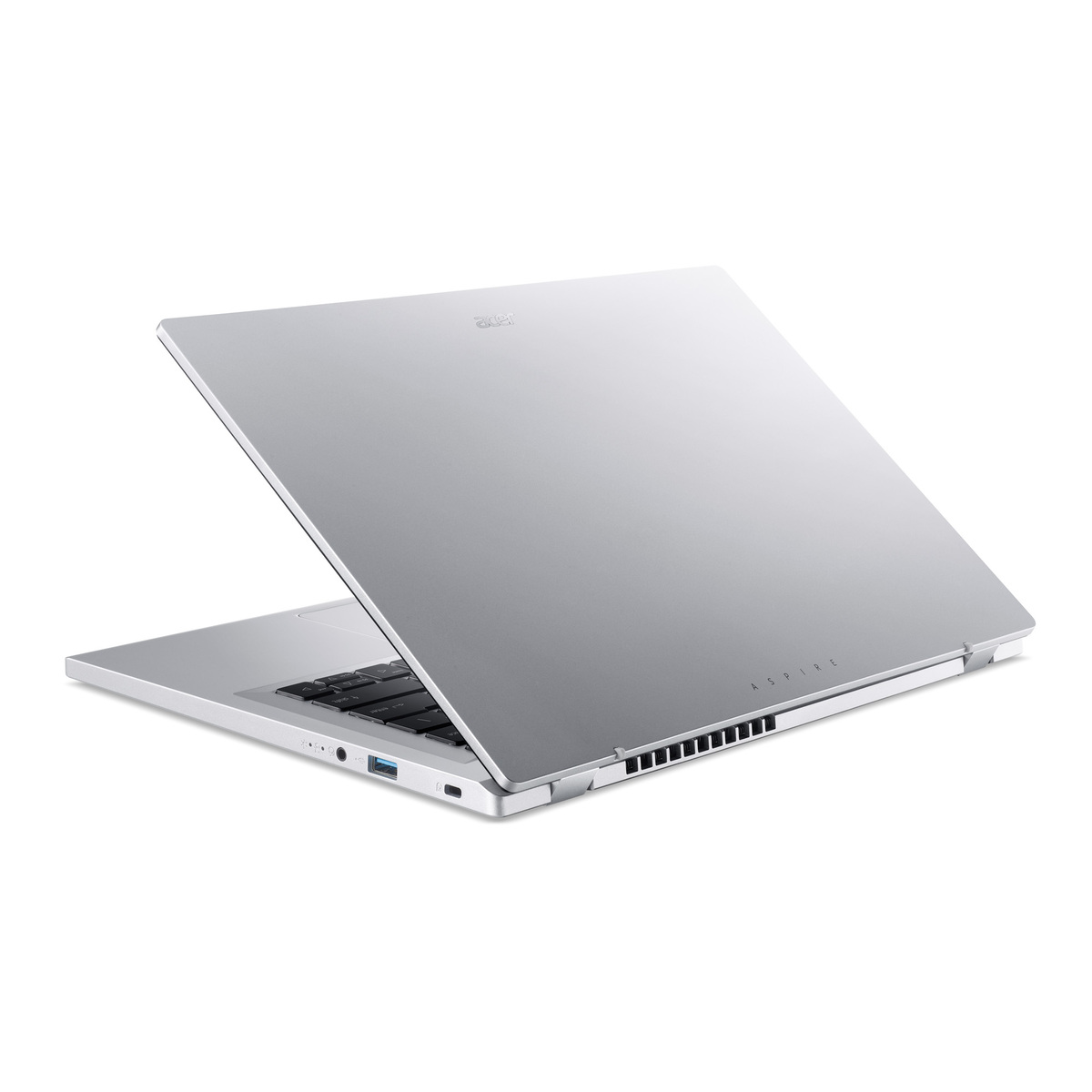Acer Aspire 3 14 inches FHD AMD Ryzen 5-7520U Laptop, 8CGB RAM, 512 GB SSD, Pure Silver, A314-23P-R8GJ