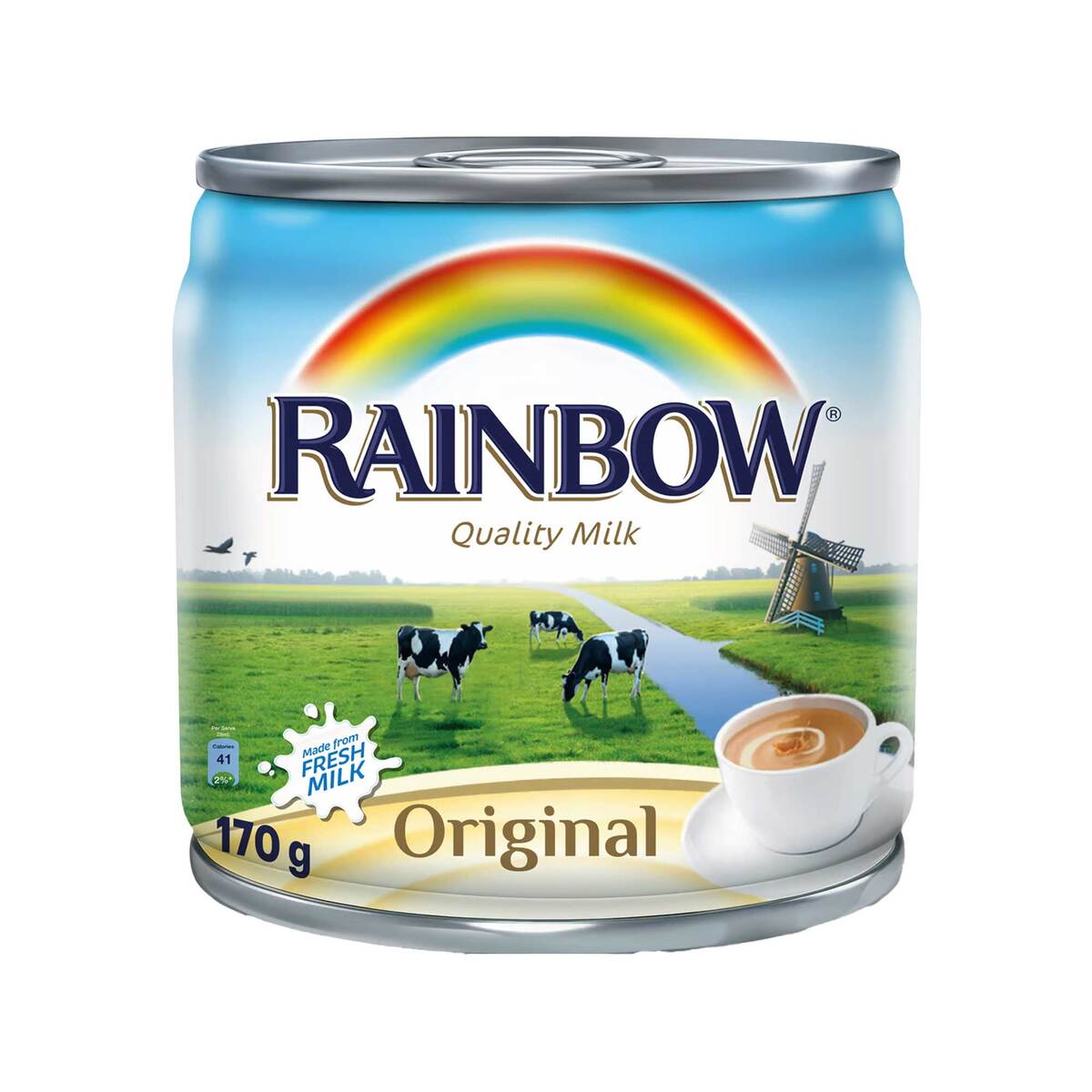 Rainbow Evaporated Milk Original 6 x 170 g