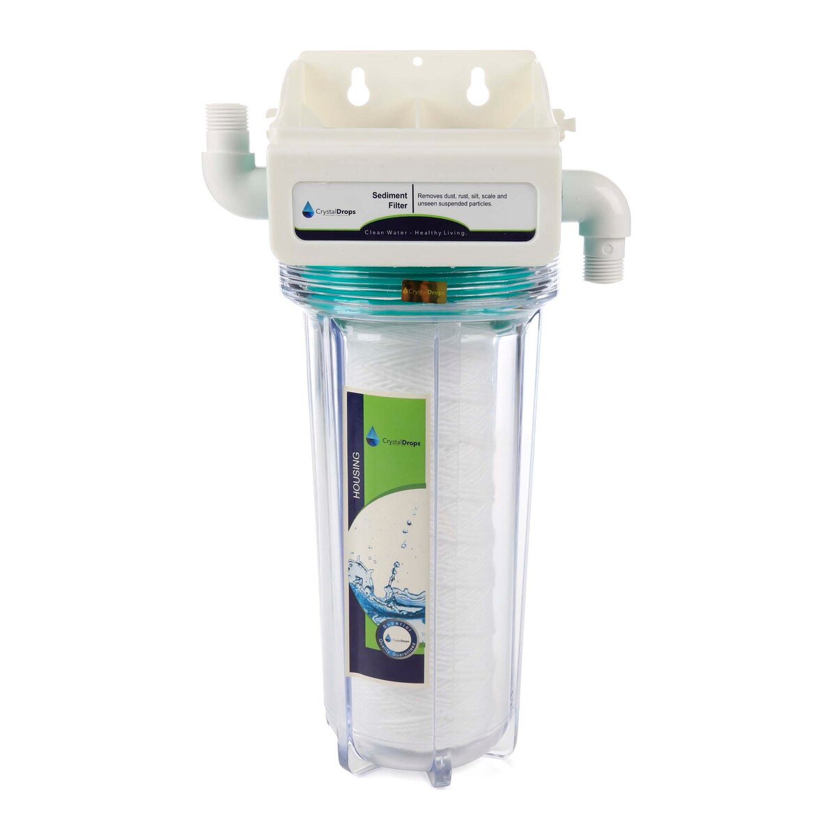 Crystal Drops Laundry Water Filter Cartridge, TC10D5