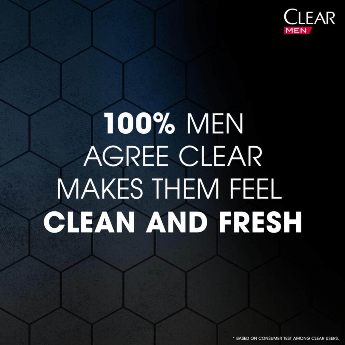 Clear Men 3in1 Active Cool Shampoo, Body & Face Wash 400 ml