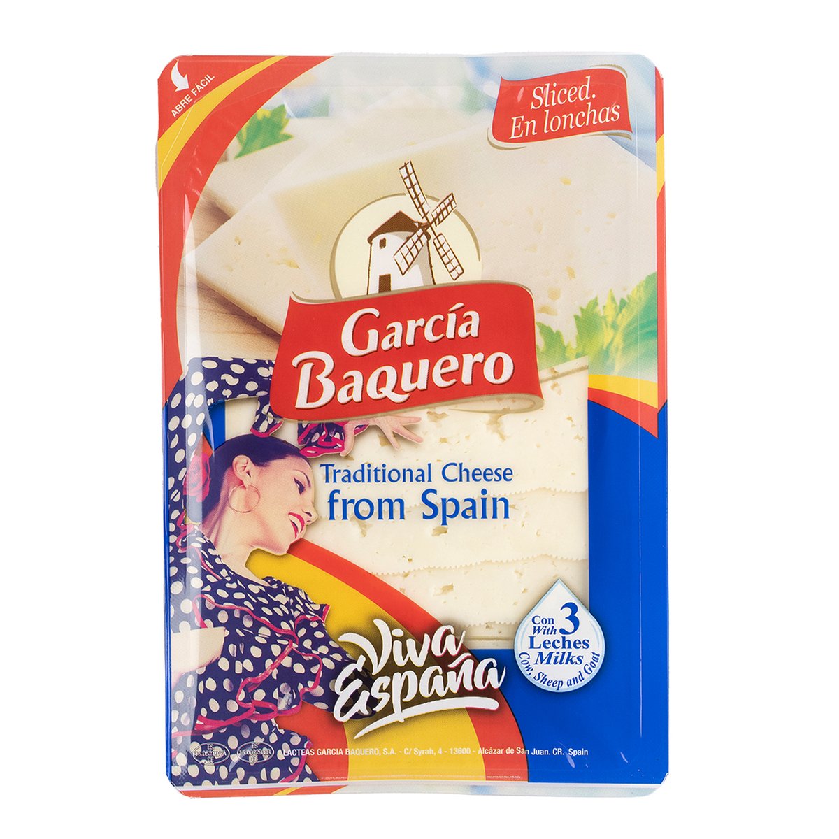Garcia Baquero Viva Espana Lonchas Slice Cheese 100 g