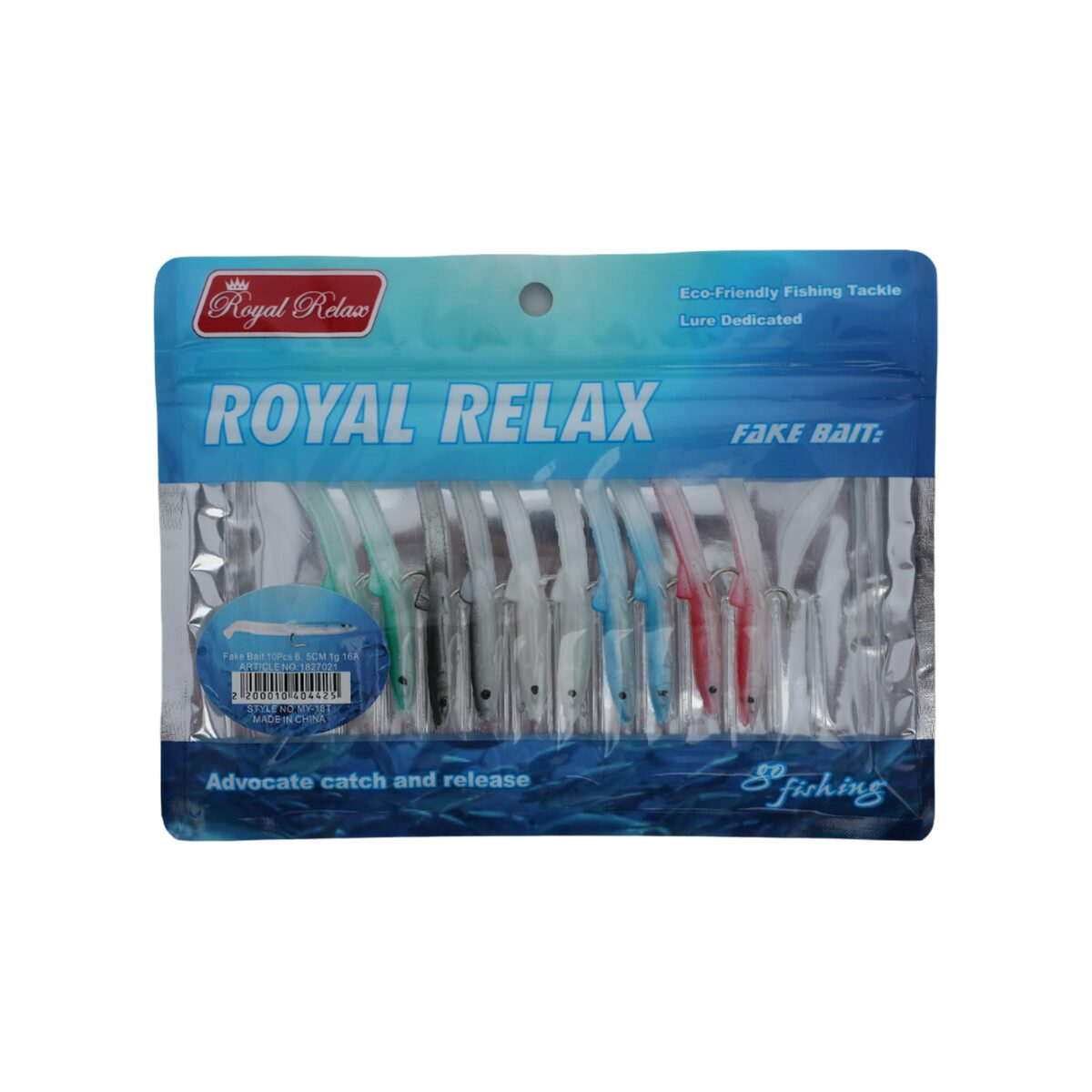 Royal Relax Fishing Fake Bait 16A 6.5cm 1g 10pcs