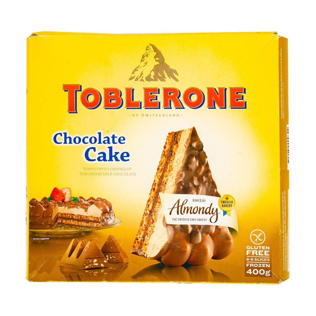 اشتري قم بشراء Almondy Toblerone Chocolate Cake 400 g Online at Best Price من الموقع - من لولو هايبر ماركت Cakes & Gateaux في الكويت