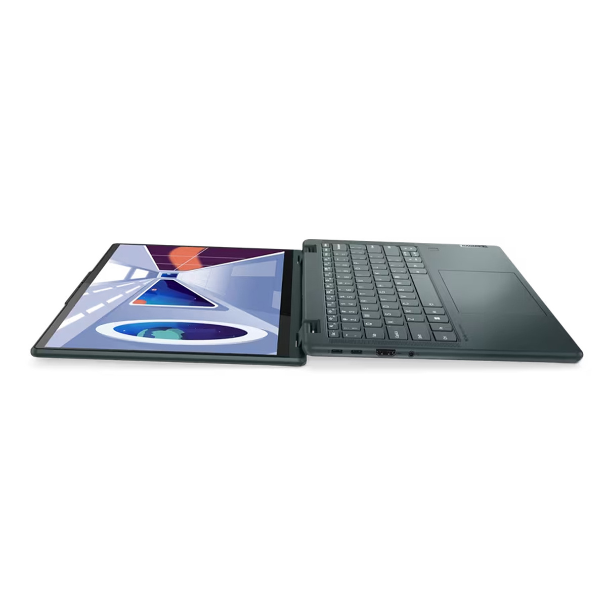 Lenovo Yoga 6 13ABR8 Laptop, 13.3 ", WUXGA Display, AMD Ryzen 7 7730U, Integrated AMD Radeon, Windows 11 Home, 16 GB RAM, 512 GB, Dark Teal, 83B20045AX