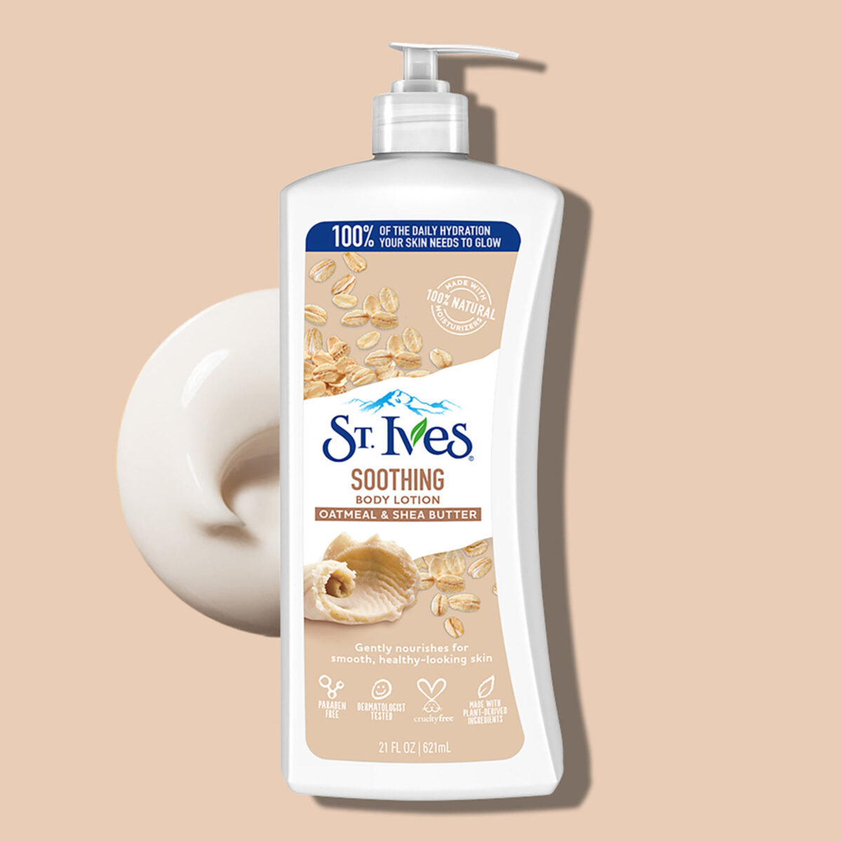 St. Ives Soothing Body Lotion Oat Meal & Shea Butter 621 ml