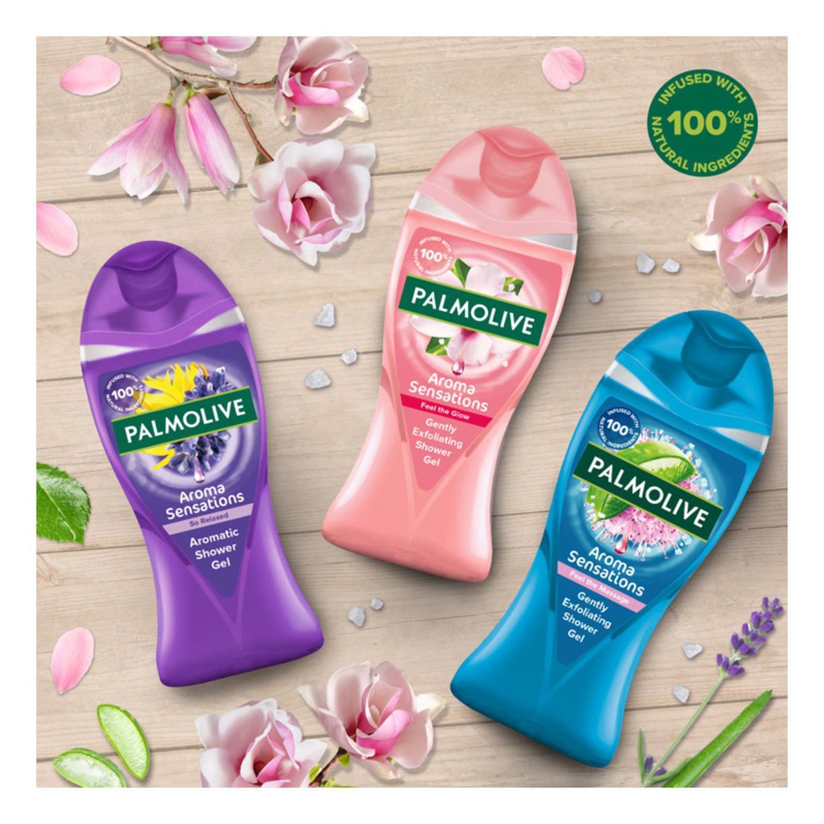 Palmolive Aroma Sensations Feel the Glow Shower Gel Value Pack 2 x 250 ml