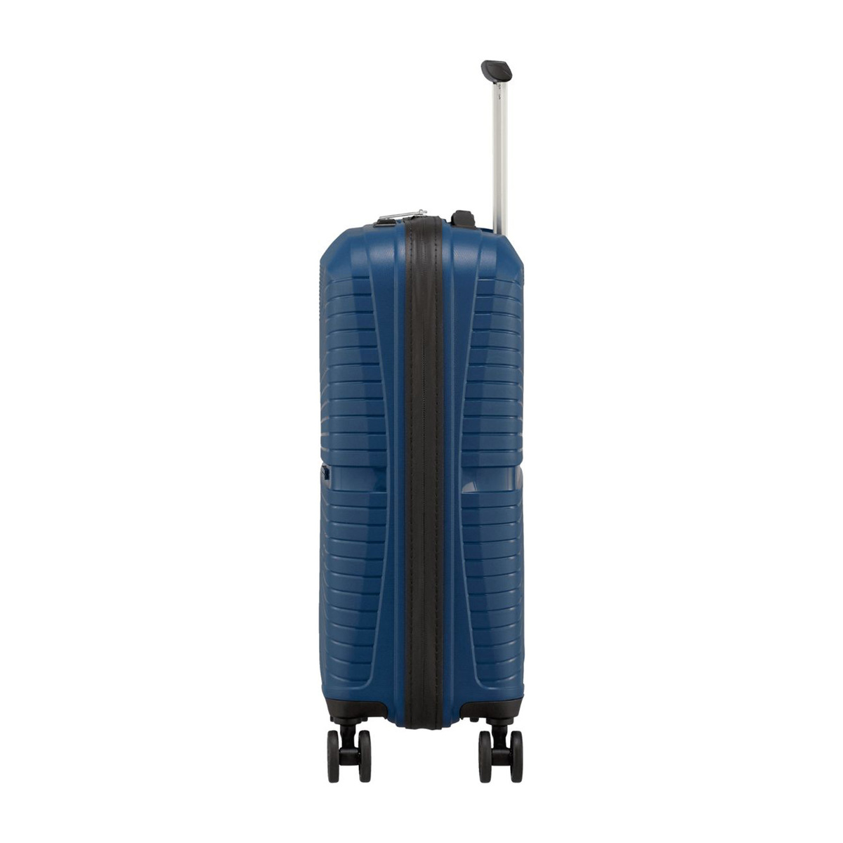 امريكان توريستر حقيبة سفر بعجلات صلبة إيركونيك سبينر مع قفل TSA، 67 سم، أزرق ميد نايت