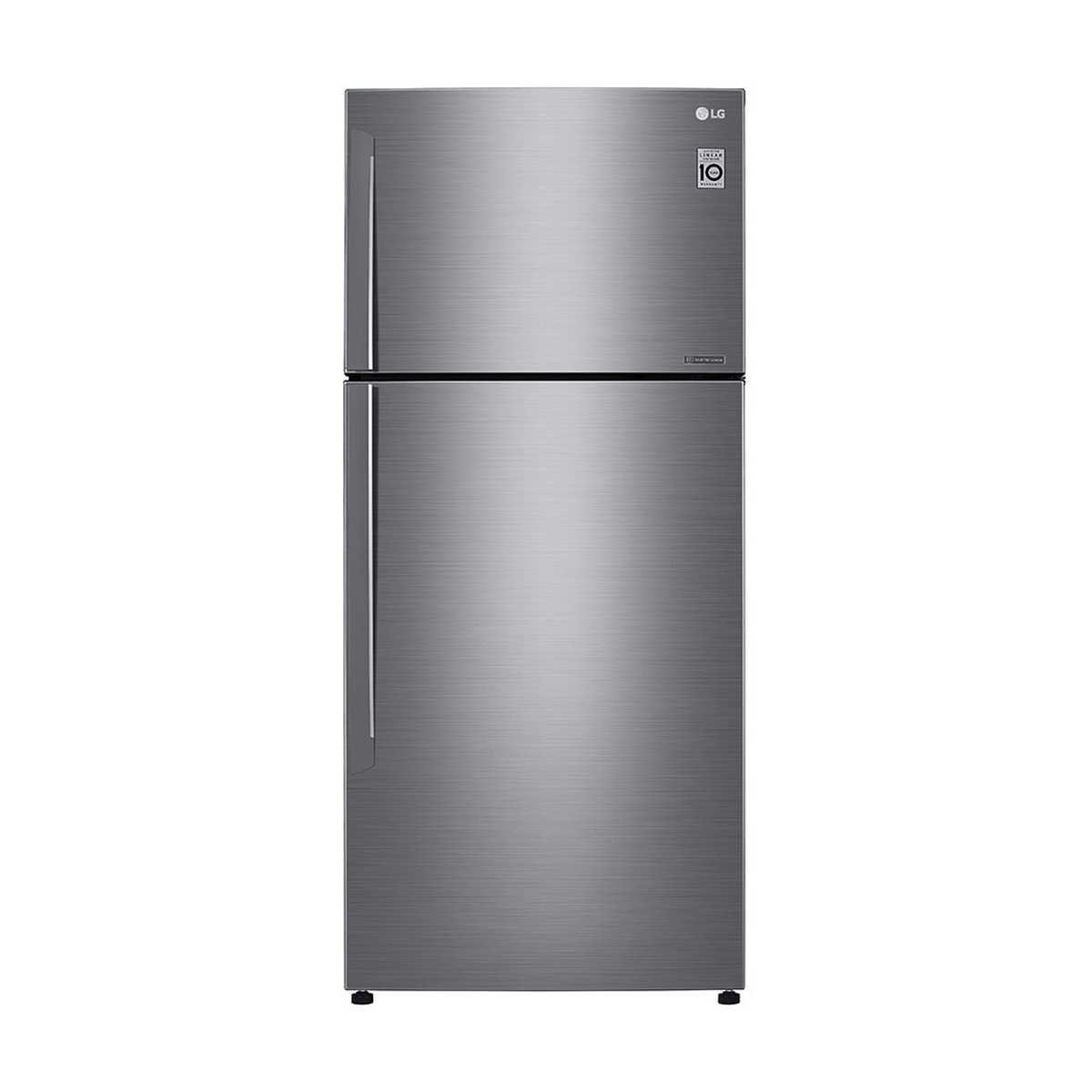 Buy LG 509L Top Mount Refrigerator with Smart Inverter Compressor, Dark Graphite, GN-C782HQCL Online at Best Price | Dbl.Door Refrigeratr | Lulu UAE in UAE