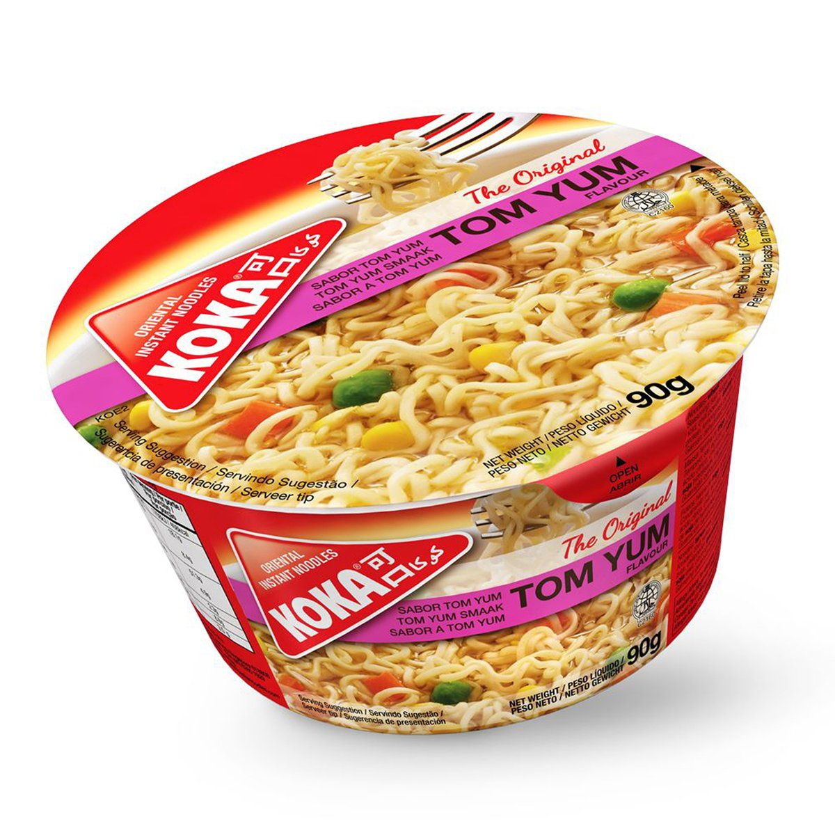 Koka Tom Yum Instant Bowl Noodles 90 g