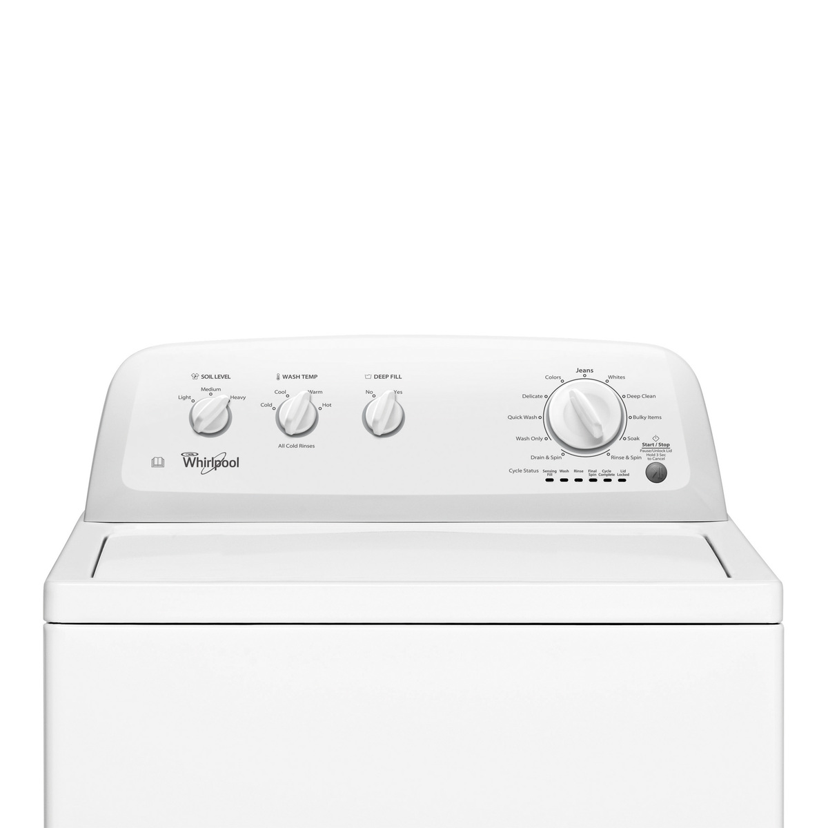 Whirlpool Freestanding Air-Vented Tumble Dryer, 10.5 kg White, 3LWED4705FW
