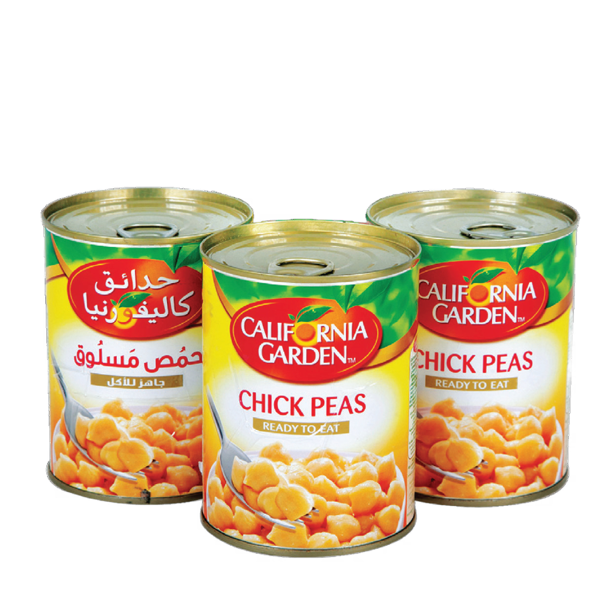اشتري قم بشراء California Garden Canned Chickpeas Ready To Eat 3 x 400 g Online at Best Price من الموقع - من لولو هايبر ماركت Canned Peas في الامارات