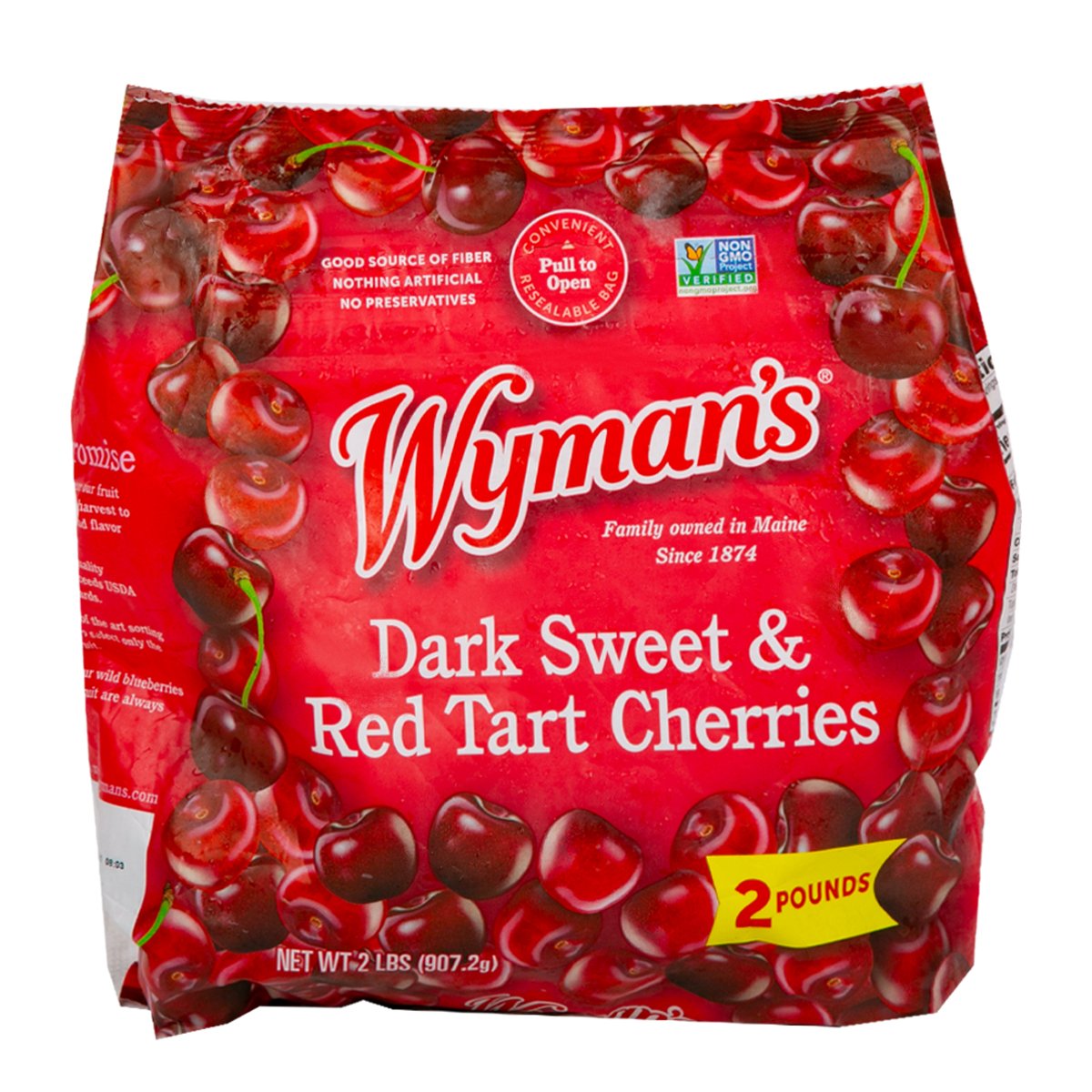 Wyman's Dark Sweet & Red Tart Cherries 907.2 g