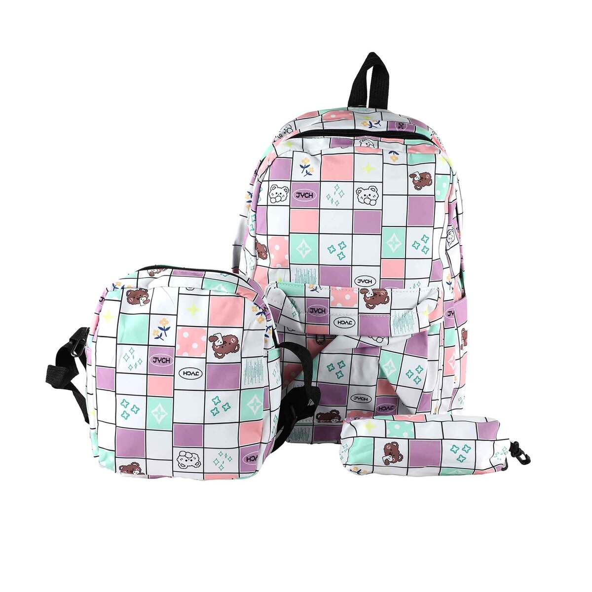 Fashion School Backpack 3Pc Set-BC201