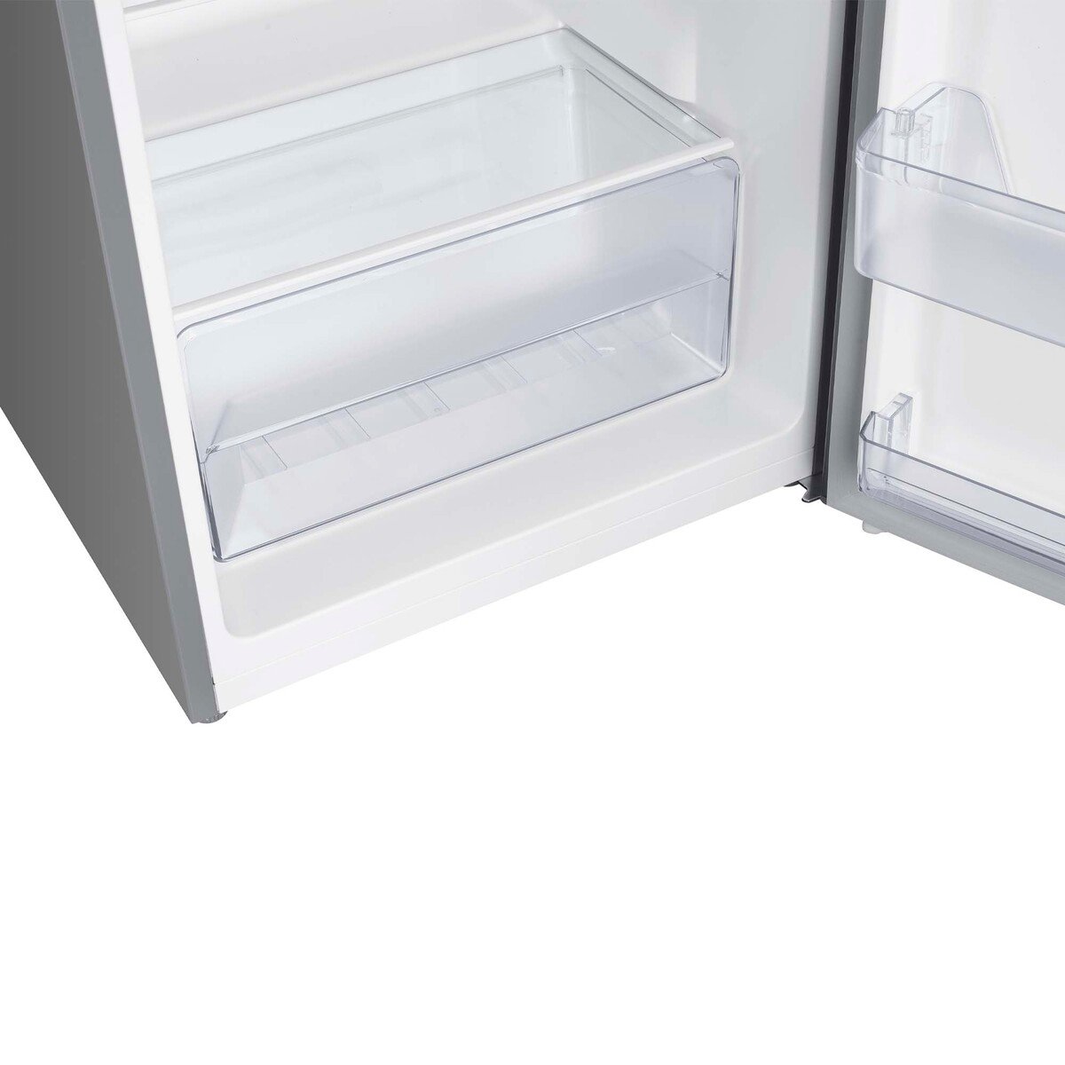 TCL Double Door Refrigerator, 256 L, Silver, P256TMS