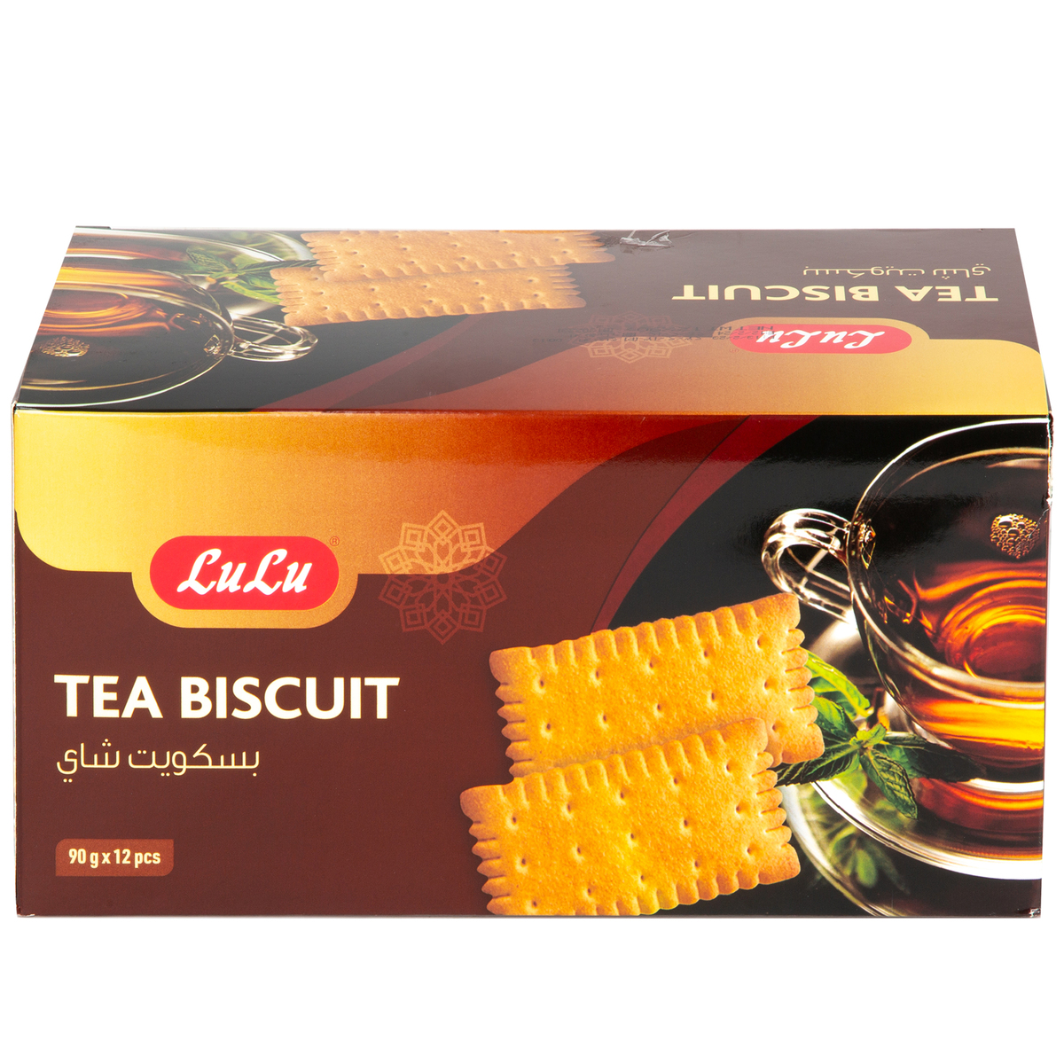 Buy LuLu Tea Biscuit Value Pack 12 x 90 g Online at Best Price | Plain Biscuits | Lulu Kuwait in Kuwait
