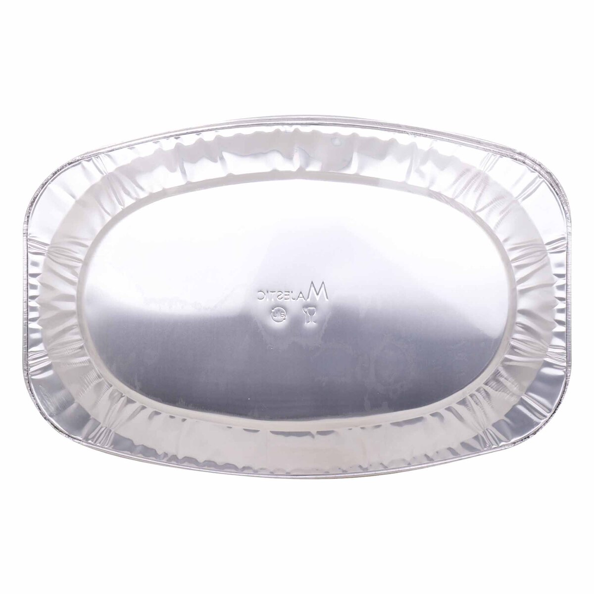 Premium Aluminium Oval Platter 65220 3 pcs