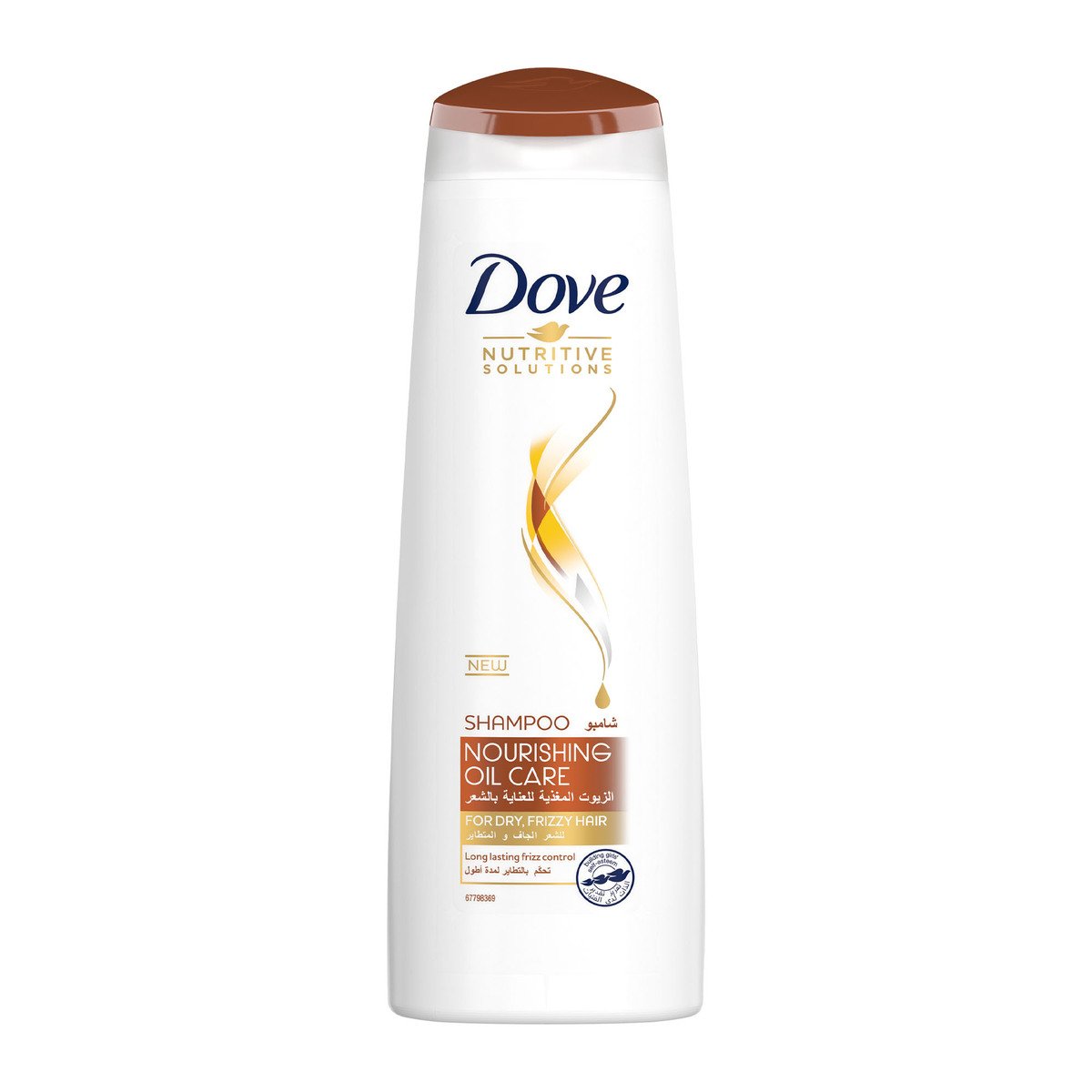 Dove Nourishing Shampoo 400 ml + Oil Replacement 300 ml