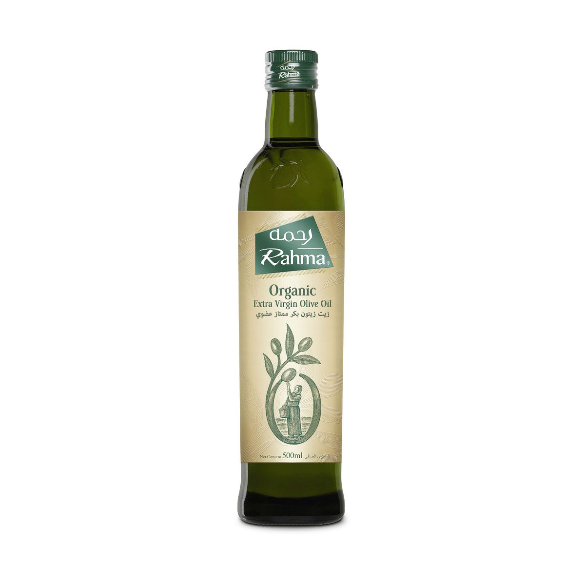 اشتري قم بشراء رحمه زيت زيتون بكر ممتاز عضوي 500 مل Online at Best Price من الموقع - من لولو هايبر ماركت Olive Oil في السعودية