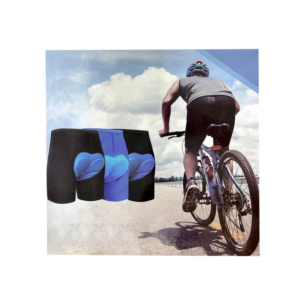 Sports Champion Cycling Shorts YJ-8014 XXL, Assorted Colors, Per pc
