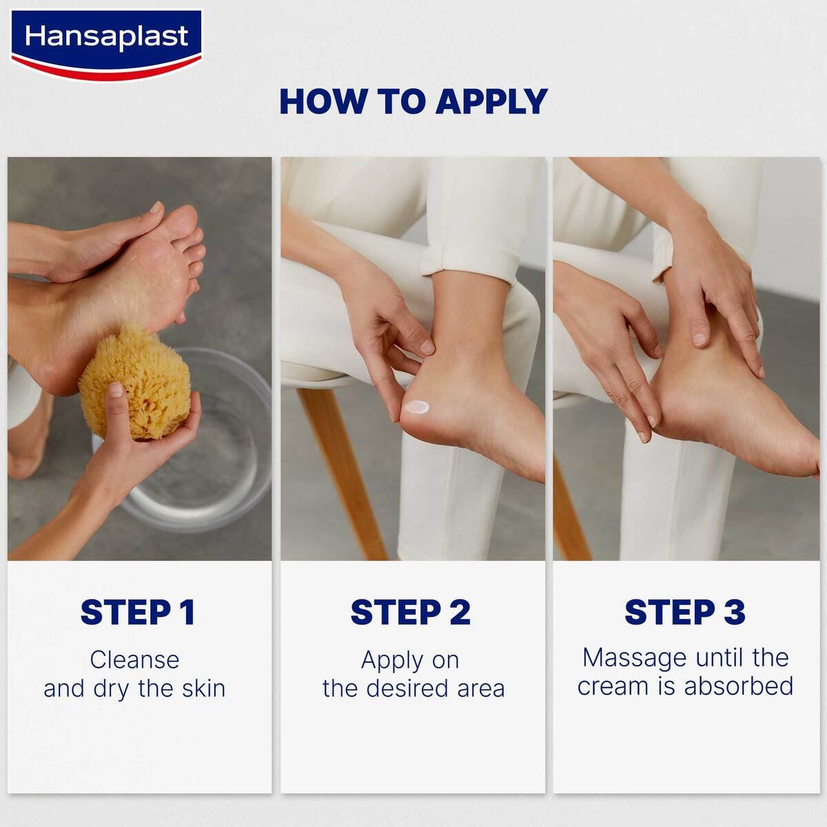 Hansaplast Moisturising Cream For Dry Feet 100 ml