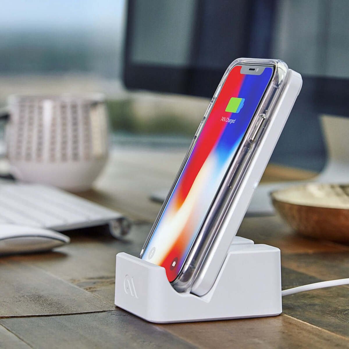 Case-mate Wireless Power Pad With Stand White