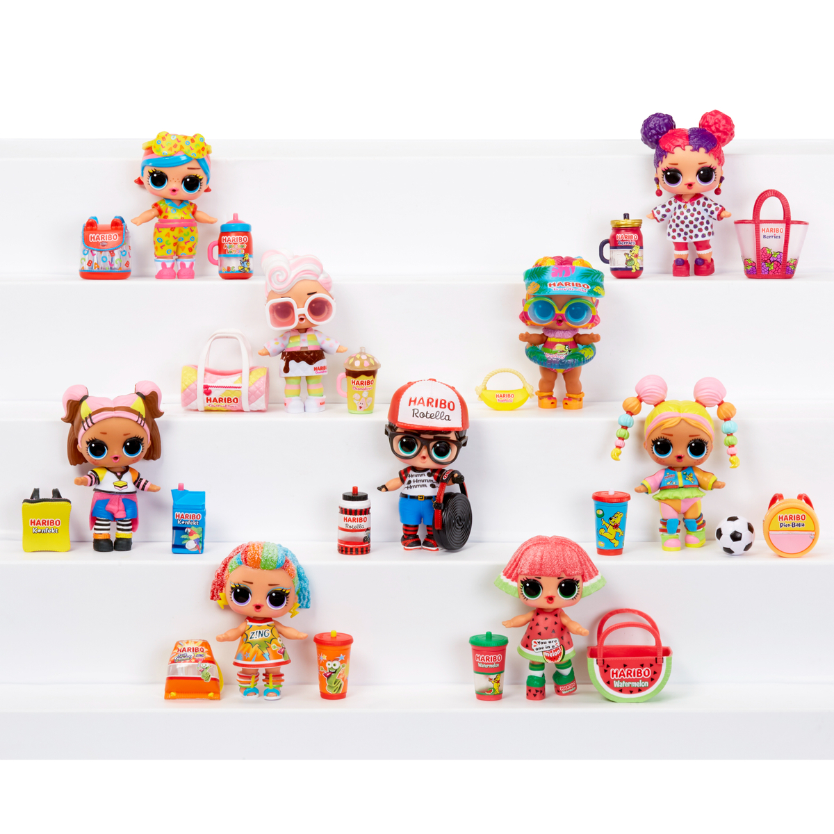 L.O.L. Surprise Love’s Mini Sweets Haribo Dolls, Assorted, MGA-119913