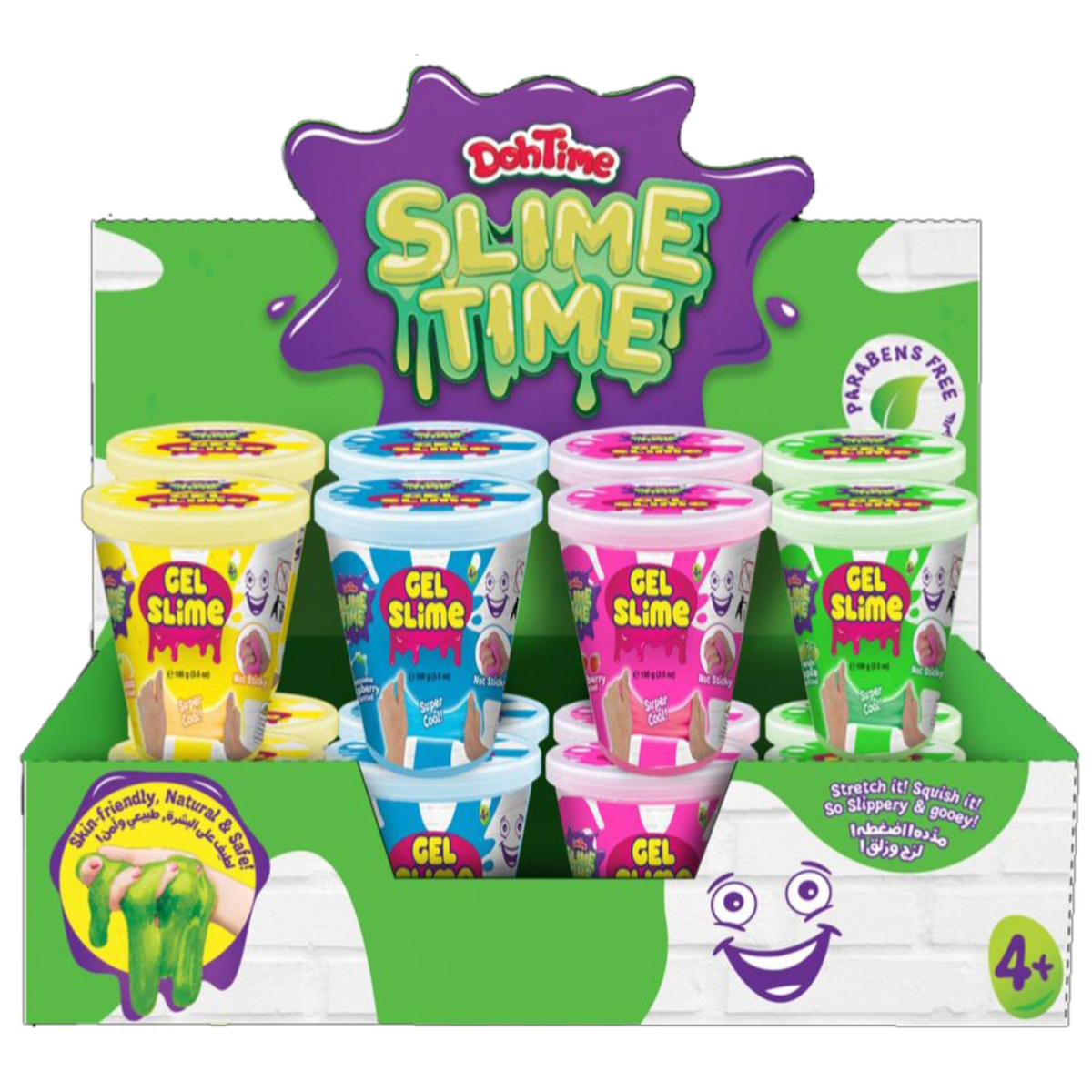 Doh Time Slime Time Single Can, 108 g, Assorted, TP103161