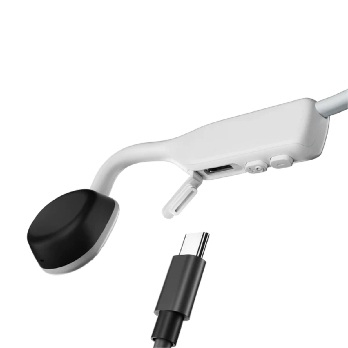 Shokz OpenMove Wireless Bone Conduction Headphone, White