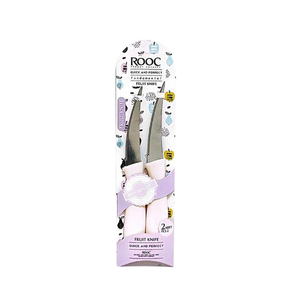 Rooc Knife 2pc Set MB-02,Assorted