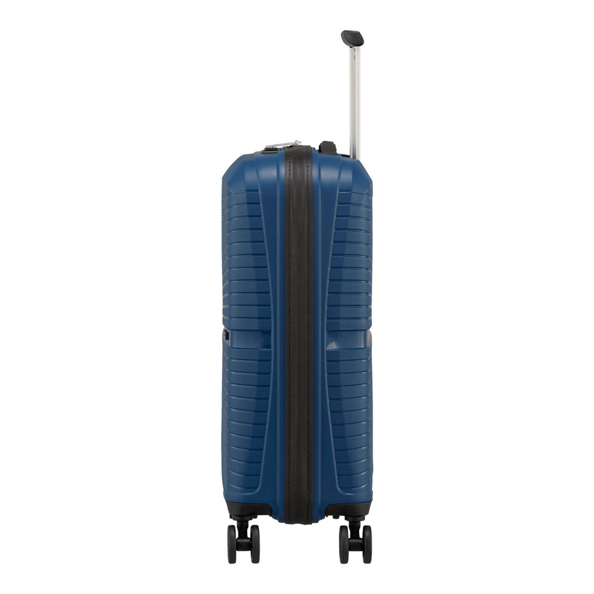 امريكان توريستر حقيبة سفر بعجلات صلبة إيركونيك سبينر مع قفل TSA، 77 سم، أزرق ميد نايت