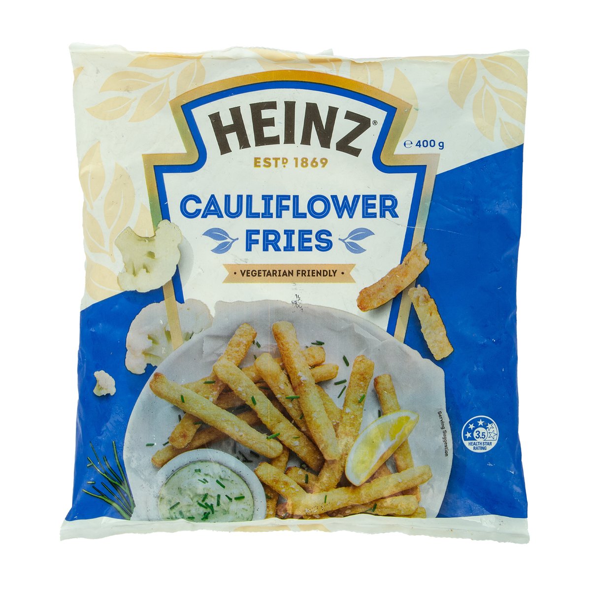 اشتري قم بشراء Heinz Cauliflower Fries 400 g Online at Best Price من الموقع - من لولو هايبر ماركت Cauliflower في الامارات
