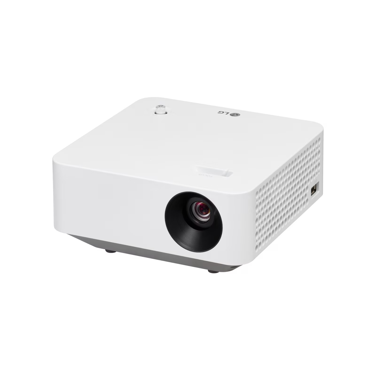 LG CineBeam LED Smart Portable Projector, White, PF510QAMA
