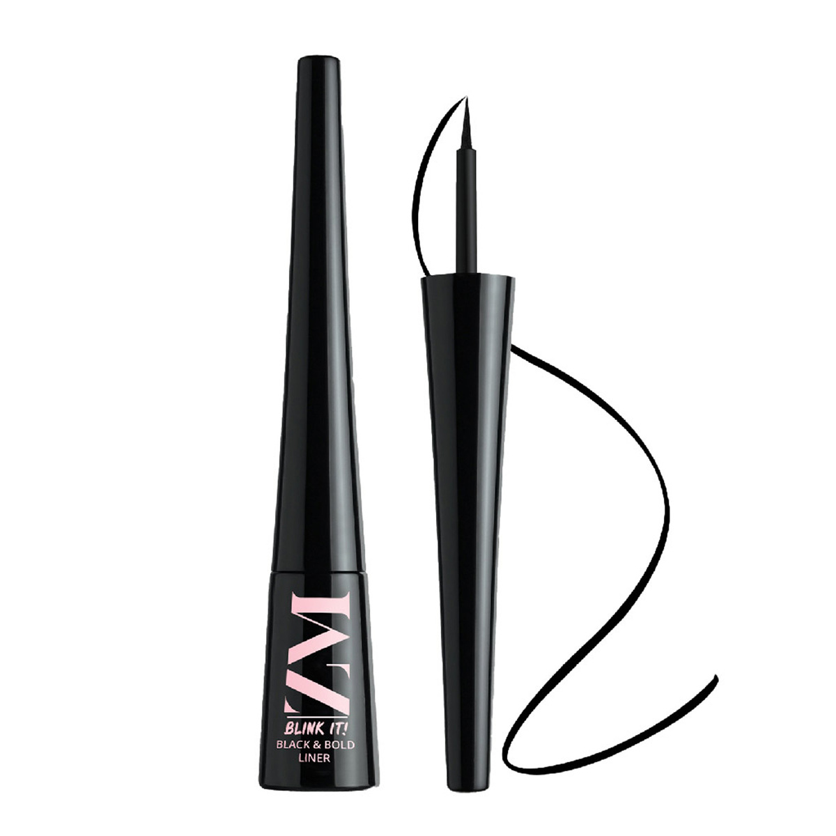 Zayn & Myza Blink it! Liquid Eyeliner, Waterproof and Smudgeproof, Black and Bold, 3 ml