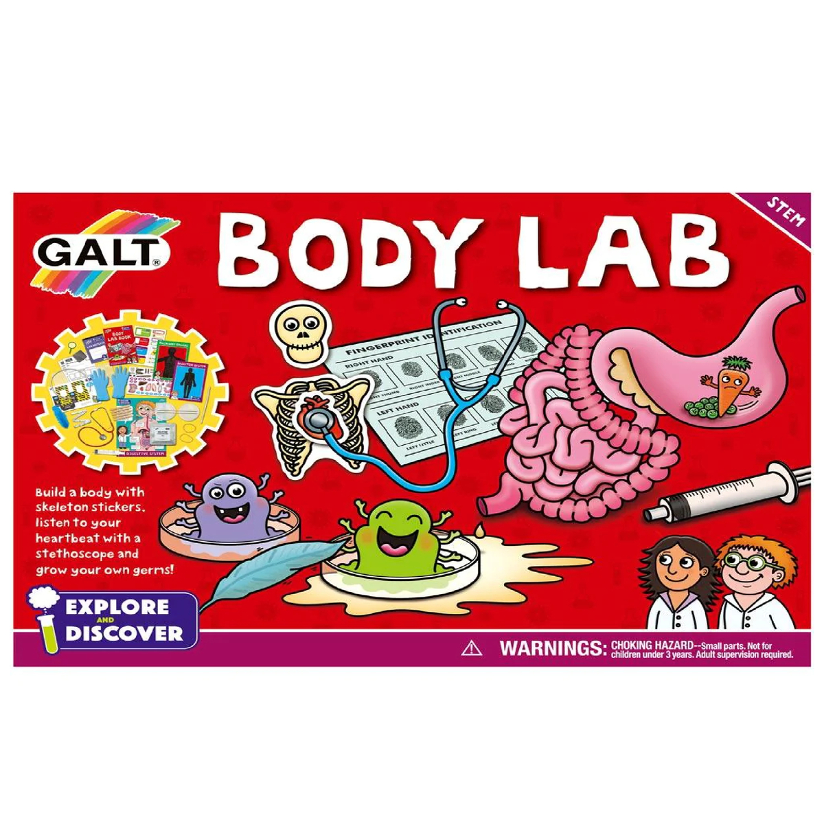 Galt Horrible Science Body Lab, 6 years +, 1105248