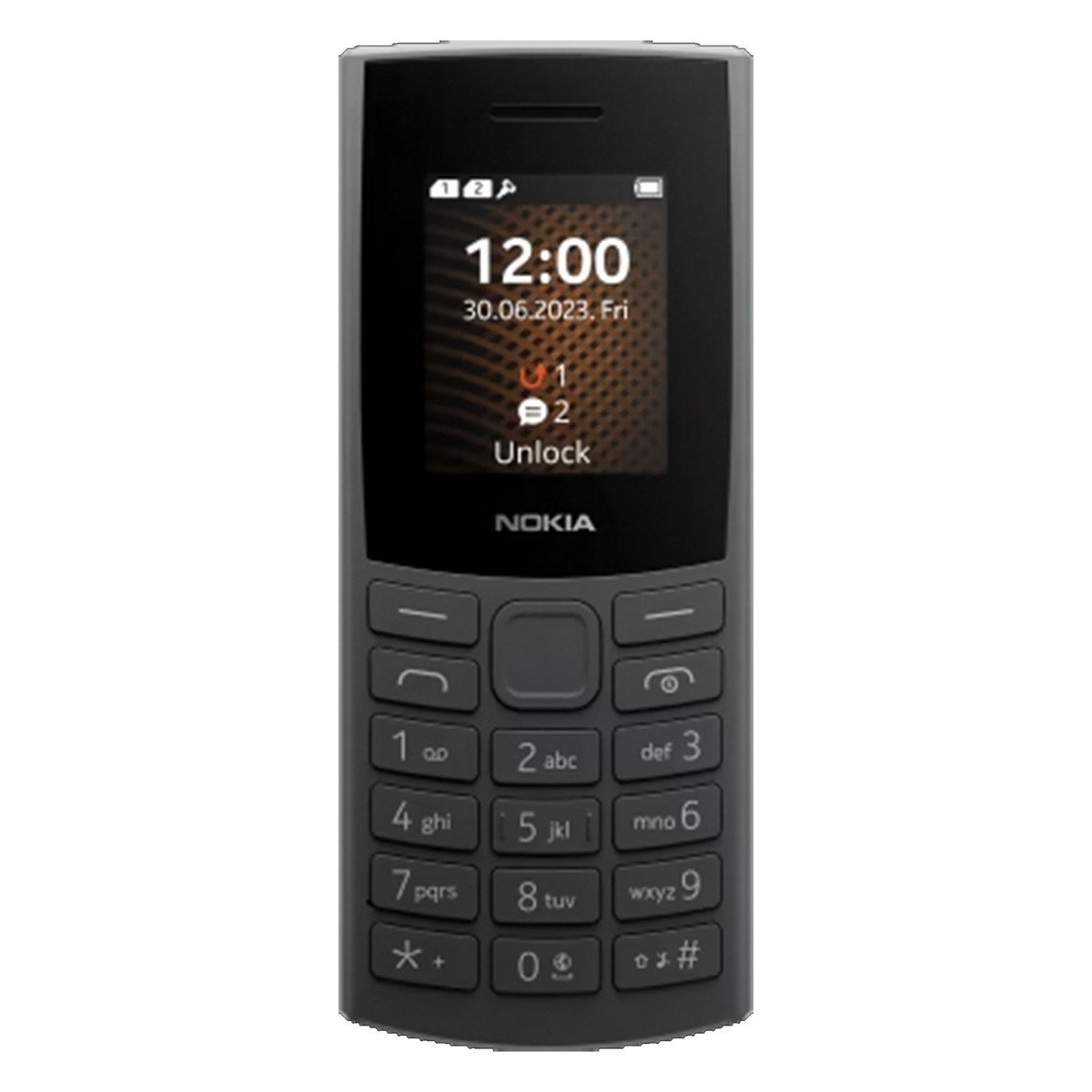 Nokia 105 4G 2023 Charcoal