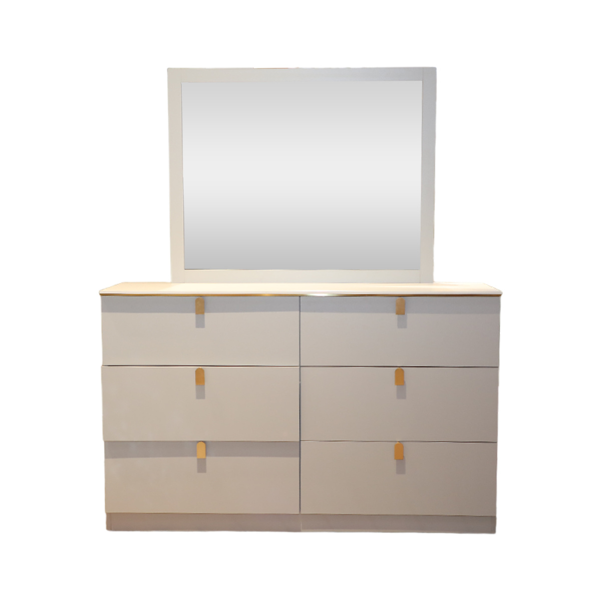 Maple Leaf Dresser With Mirror