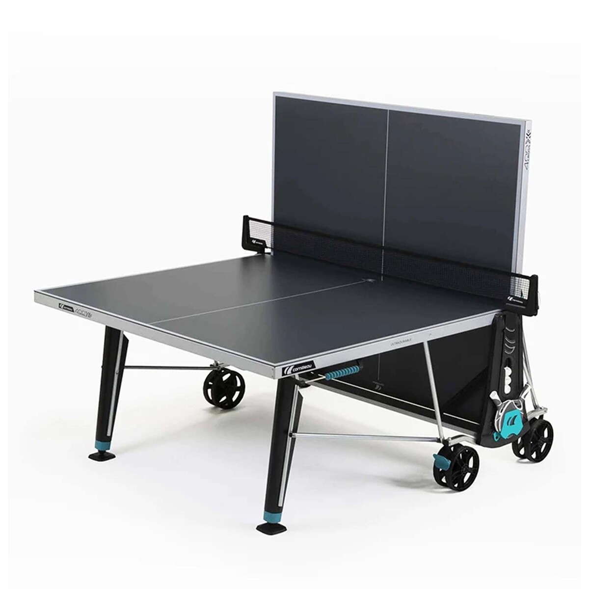 Cornilleau 400 X Outdoor Table Tennis Table, Grey, 53031