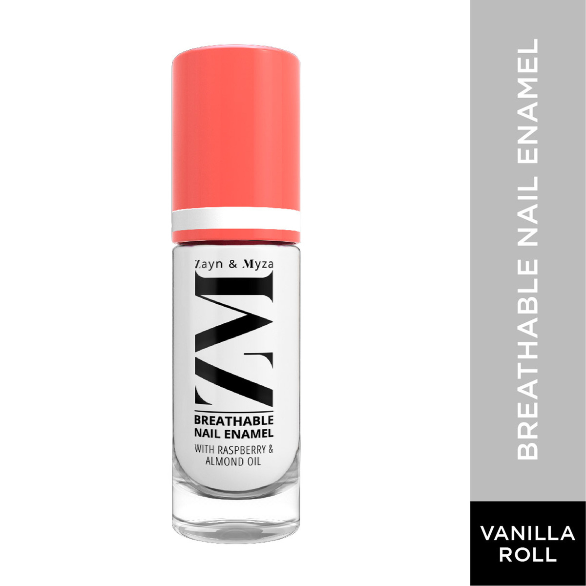 Zayn & Myza Breathable High Gloss Nail Polish, 6 ml, Vanilla Roll