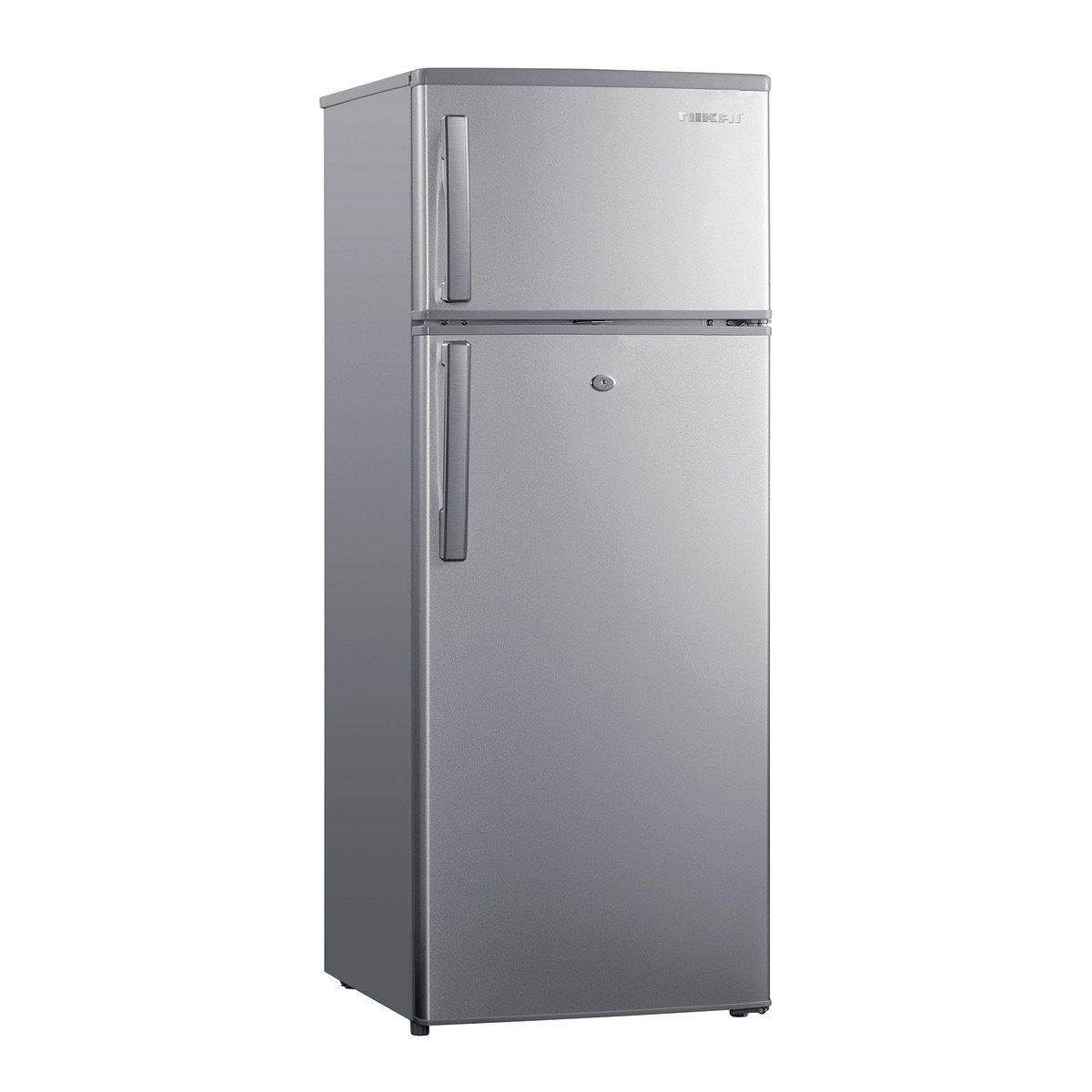 Nikai Double Door Refrigerator NRF240N23 206 Litre Silver